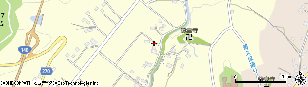 埼玉県秩父市蒔田2207周辺の地図