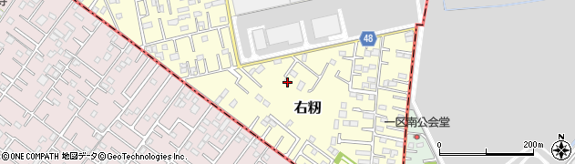 茨城県土浦市右籾2450周辺の地図