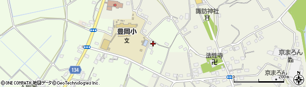 茨城県常総市豊岡町丙3364周辺の地図