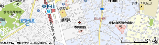 東京海上日動代理店はなまる保険周辺の地図
