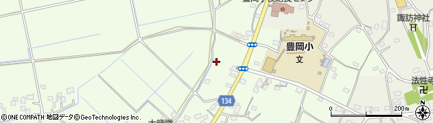 茨城県常総市豊岡町丙1524周辺の地図