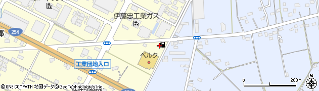 榎田商事有限会社　工業団地給油所周辺の地図