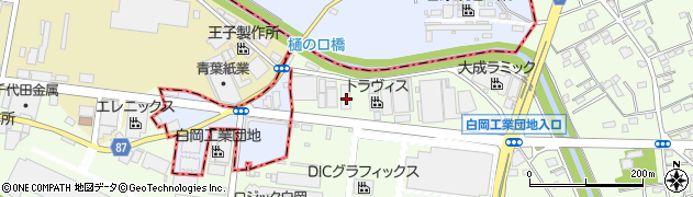 埼玉県白岡市篠津863周辺の地図