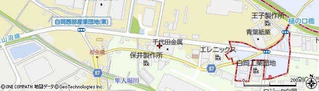 埼玉県白岡市篠津960周辺の地図