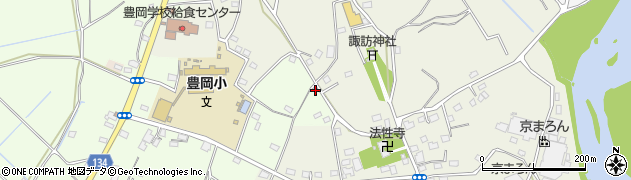 茨城県常総市豊岡町丙3381周辺の地図