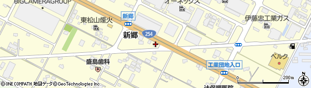 ばりうまラーメン東松山店周辺の地図