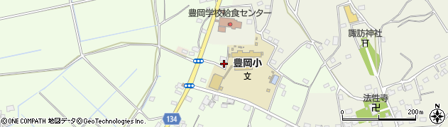 茨城県常総市豊岡町丙3396周辺の地図