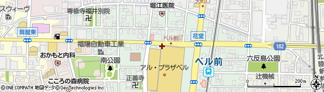 ミーツ・ベル　福井店周辺の地図