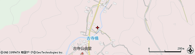 埼玉県比企郡小川町上古寺352周辺の地図