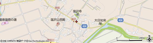 茅野市消防団　米沢分団第４部周辺の地図