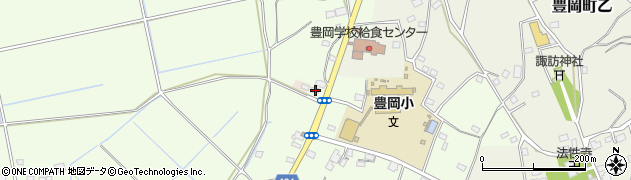 茨城県常総市豊岡町丙3424周辺の地図