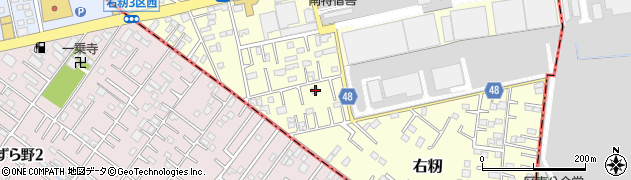 茨城県土浦市右籾3022周辺の地図