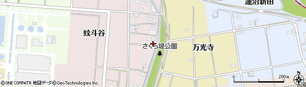 埼玉県比企郡吉見町蚊斗谷83周辺の地図