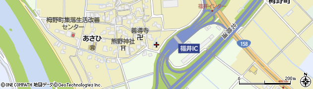 福井県福井市栂野町12周辺の地図