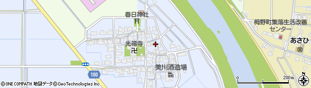 福井県福井市小稲津町37周辺の地図