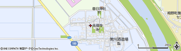 福井県福井市小稲津町周辺の地図