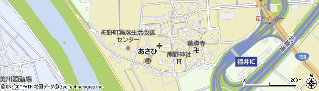福井県福井市栂野町8周辺の地図