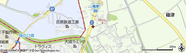 埼玉県白岡市篠津3周辺の地図