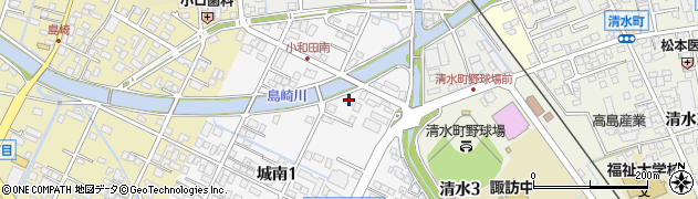 城南橋周辺の地図