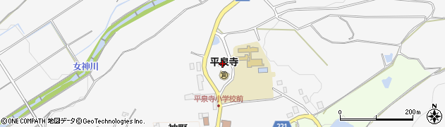 福井県勝山市平泉寺町平泉寺164周辺の地図