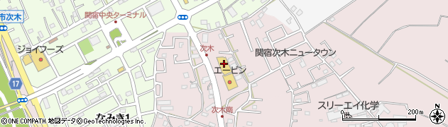 コメリハード＆グリーン関宿店周辺の地図