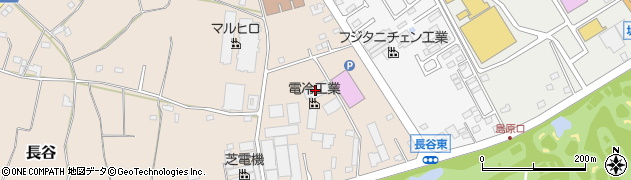 電冷工業株式会社　岩井工場周辺の地図