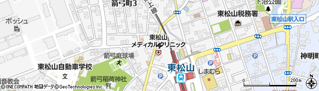 とまと薬局　東松山店周辺の地図