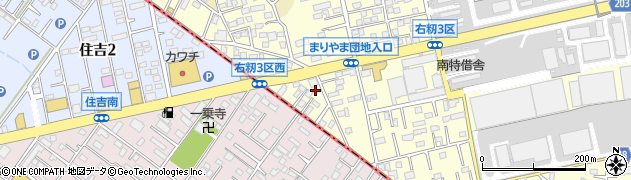 茨城県土浦市右籾3064周辺の地図
