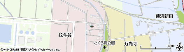 埼玉県比企郡吉見町蚊斗谷64周辺の地図