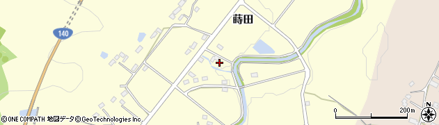 埼玉県秩父市蒔田1453周辺の地図