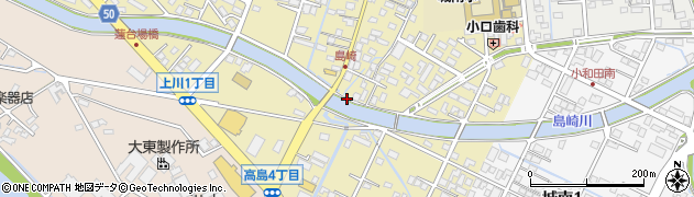 島崎橋周辺の地図