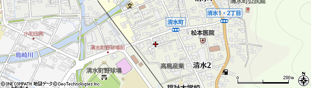 長野県諏訪市上諏訪（清水町）周辺の地図