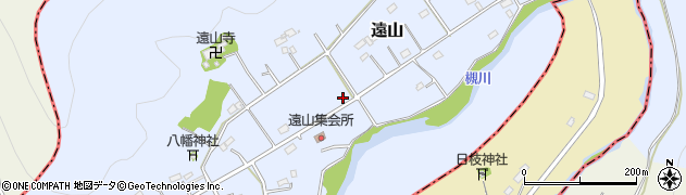 埼玉県嵐山町（比企郡）遠山周辺の地図