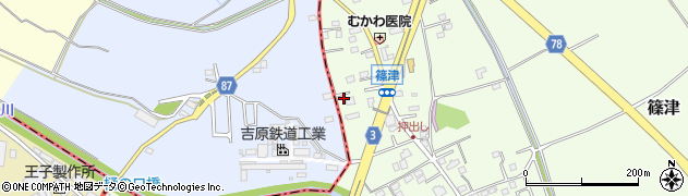 埼玉県白岡市篠津12周辺の地図