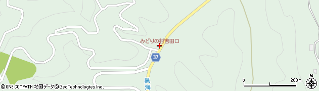 みどりの村吉田口周辺の地図
