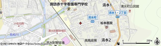 株式会社長野技研諏訪支店周辺の地図