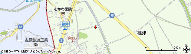 埼玉県白岡市篠津95周辺の地図