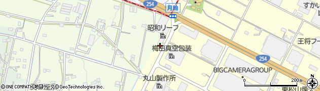 月夜野運送株式会社　埼玉営業所周辺の地図