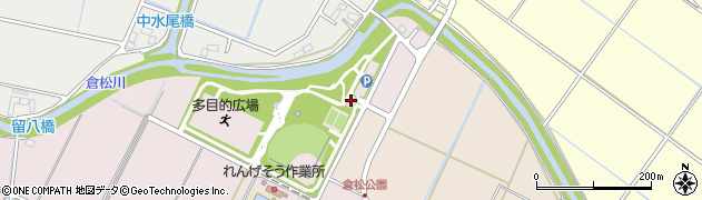 杉戸町役場　倉松公園管理事務所周辺の地図