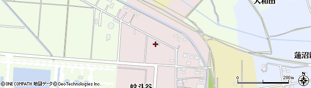 埼玉県比企郡吉見町蚊斗谷25周辺の地図