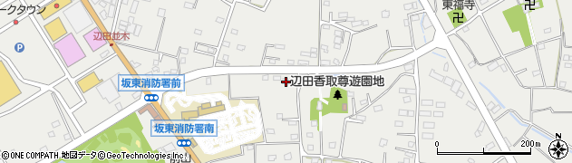 坂東市役所　適応指導教室周辺の地図