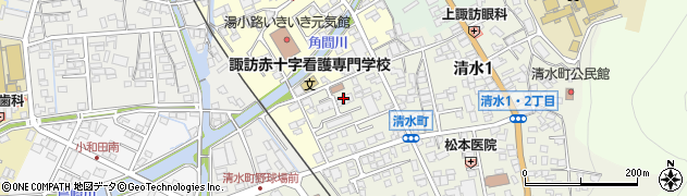 県営住宅周辺の地図