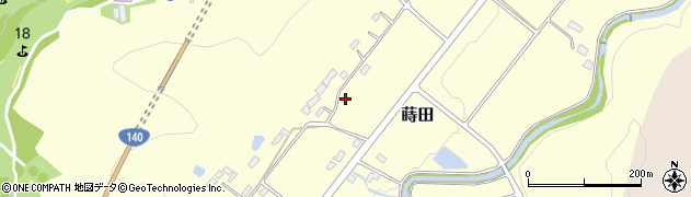 埼玉県秩父市蒔田1466周辺の地図