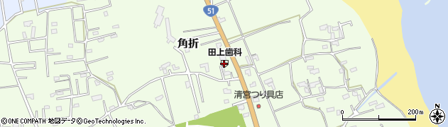 田上歯科医院周辺の地図