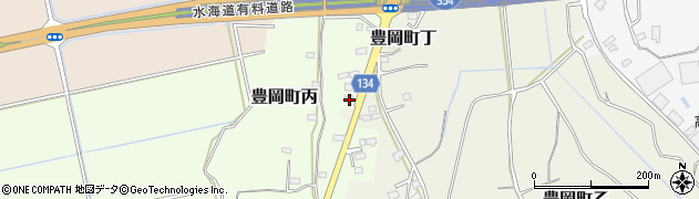 茨城県常総市豊岡町丙3547周辺の地図