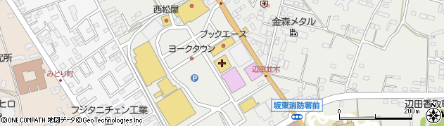 リフォームランドヨークベニマル坂東店周辺の地図