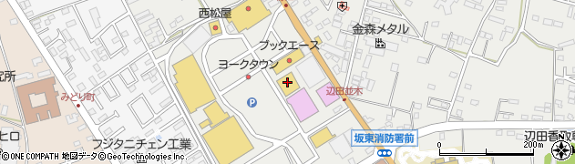 株式会社カワチ薬品　坂東店周辺の地図