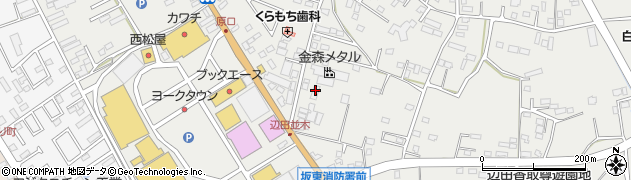 岩井鈑金塗装専門工場周辺の地図