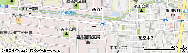 株式会社福井互助センター周辺の地図