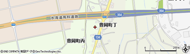 茨城県常総市豊岡町丙3561周辺の地図